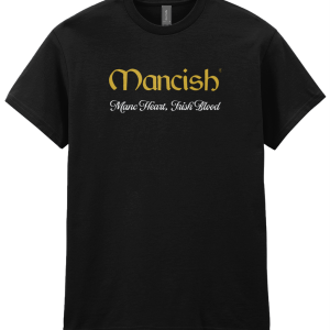 Mancish T-shirt - M, Black