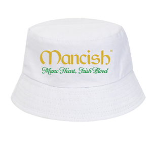 Mancish Bucket hat - White